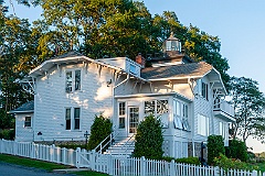 Hospital Point Light in Beverly, Massachusetts